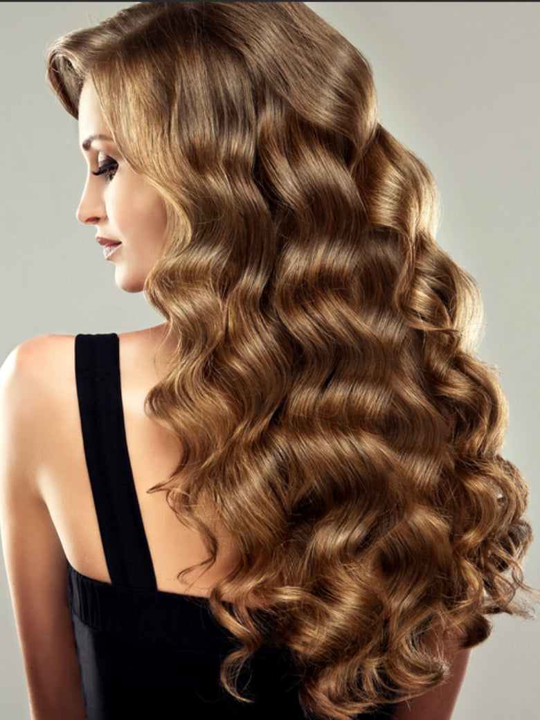 UNice Dark & Chestnut Brown Human Hair Clip In Extension