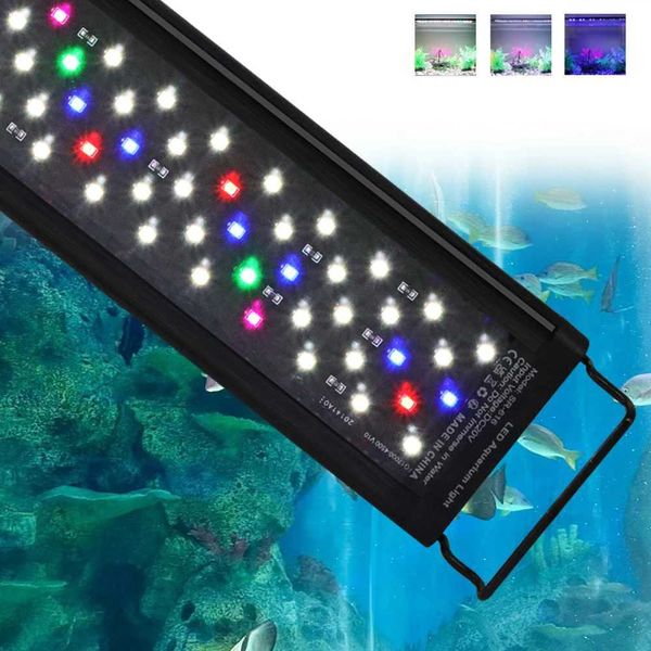 48-54 Inch Fish Tank Plant Growth Iight Aquarium Dimmable Iighting LED light DIY MODE With Timer And Power-off Memory Function Z250205