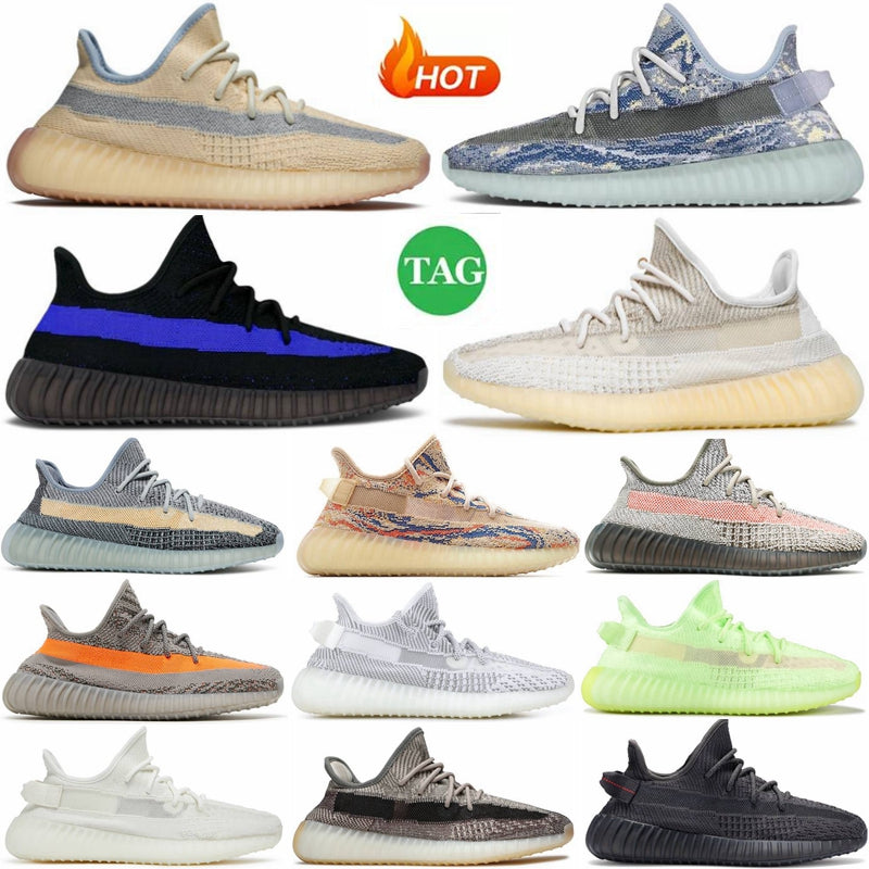 2023 Running Shoes For Men Women Salt Slate Zebra Oreo Dazzling Blue MX Rock Beluga Reflective Turtle Dove Bred Runners Granite Grey 36-48