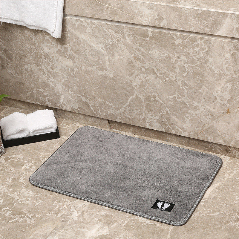 Entrance Bedroom Carpet Kitchen Non-slip Floor Mat Bathroom Toilet Absorbent Dirt-resistant Foot Mat