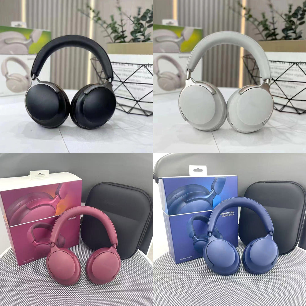 Hot BS QC Ultra Headphones Noise Canceling Headphone Wireless Bluetooth Earphones Sports Earphones Wireless Headphones Space Audio Headset
