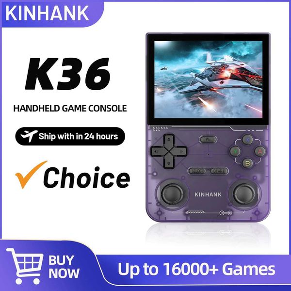 Console de jogo portátil retrô 500 NIT 3,5 polegadas IPS SN com 16000 videogames 40 Emator para PS1PSPDCN64SS Z241226