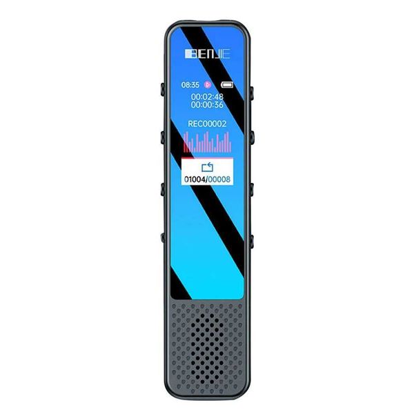 Digital recorder audio recorder intelligent noise reduction voice control recording pen MP3 player with 16-32GB microphone B240817