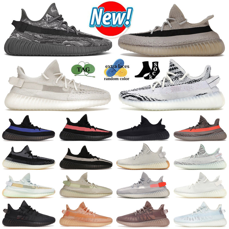 2024 Designer Running Shoes Men Women Bred Slate Bone Salt Onyx Blue Tint MX Dark Salt Mens Trainers Outdoor Sports Sneakers Jogging Size 48