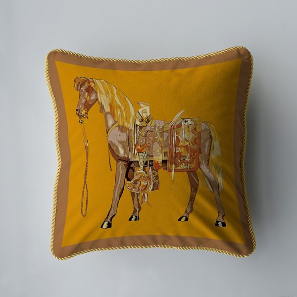 Light Luxury Cushions Covers Christmas Home Decor Printed Cushion Cover Decorative Boho Pillowcases High-end Royal High Quality Europe 45X45