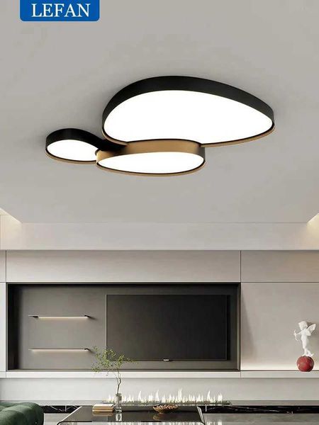Modern simple nordic ceiling lights bedroom dining room lamps black white Living room lamp LED lamp home decorative lamp Z250120