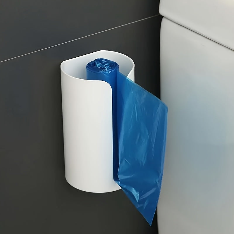 TEMU Wall Mounted Poly Bag Dispenser, Kitchen Garbage Bag Storage Basket, Wall Decoration Storage Box