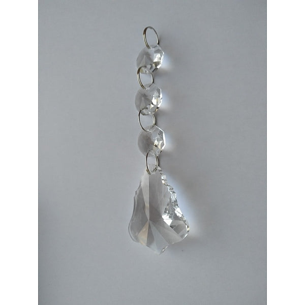 Transparent Glass Pendants for Curtains