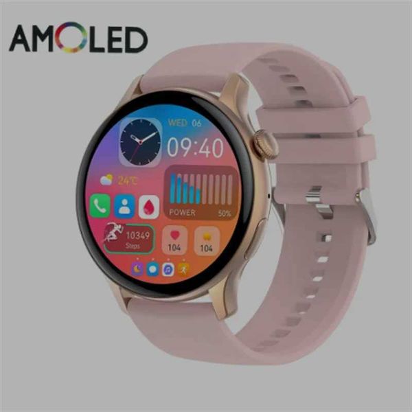 Smart Watch HK85 AMOLED 1.43 BT Call Health Monitoring Always Display Male Female Tracking Fitness Exercise Smart Watch T241213