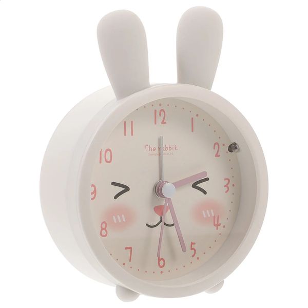 Clock Alarm Light Kids Night Bunny Travel Cute Table Desk Kitten Clocks Portable 12 S Bedroom Ages Lovely Aesthetic 250107