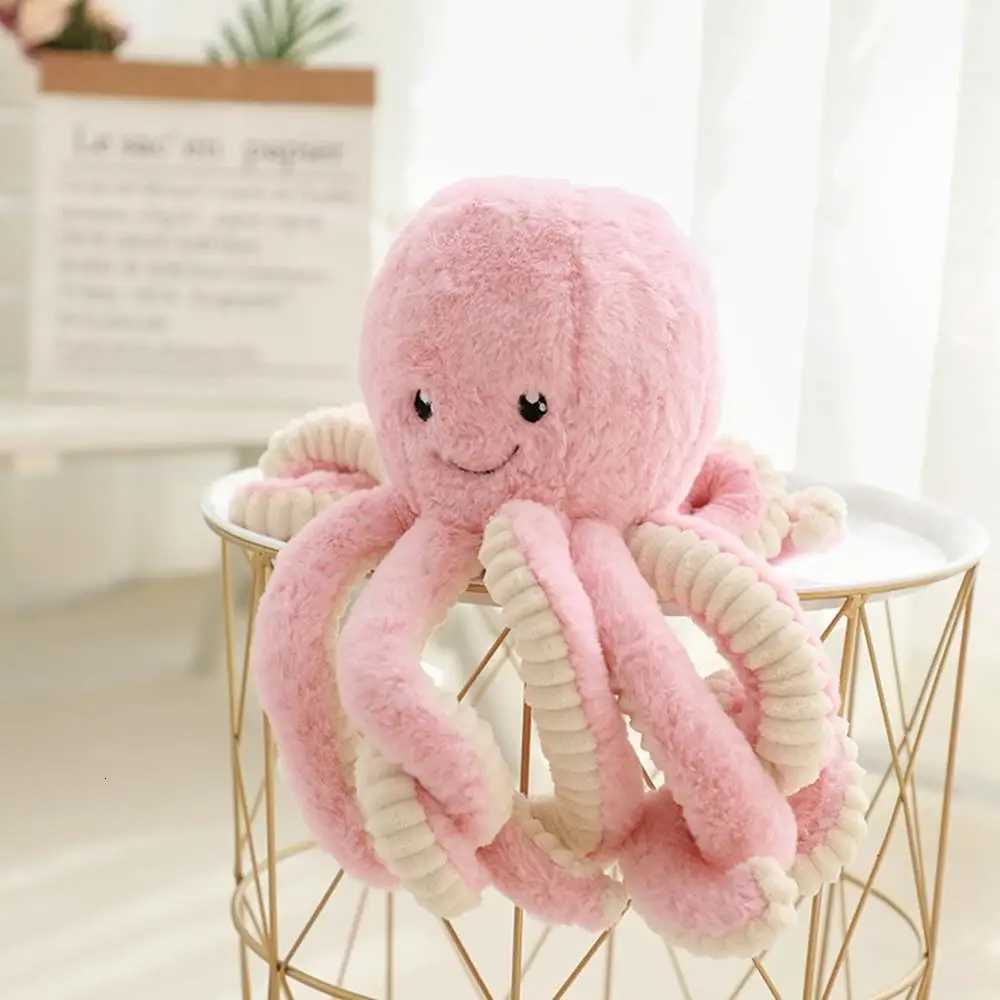 18-80 cm Cute Octopus Cushion Pendant Plush Stuffed Toy Cushions Soft Sea Animal Sofa Home Decor Doll Children Baby Shower Gifts Z250729