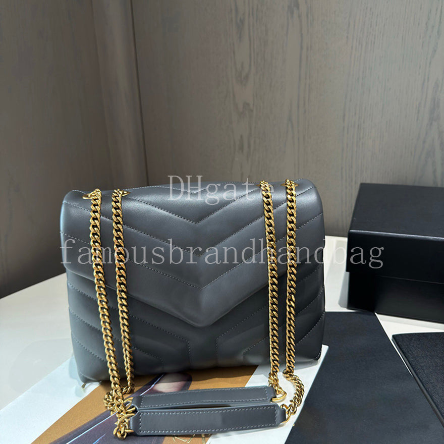 Women Chain Bag Designer Handbag 25CM Mirror Quality Lambskin Leather Crossbody Bag Luxury Flap Bag With Box 25Y494699A