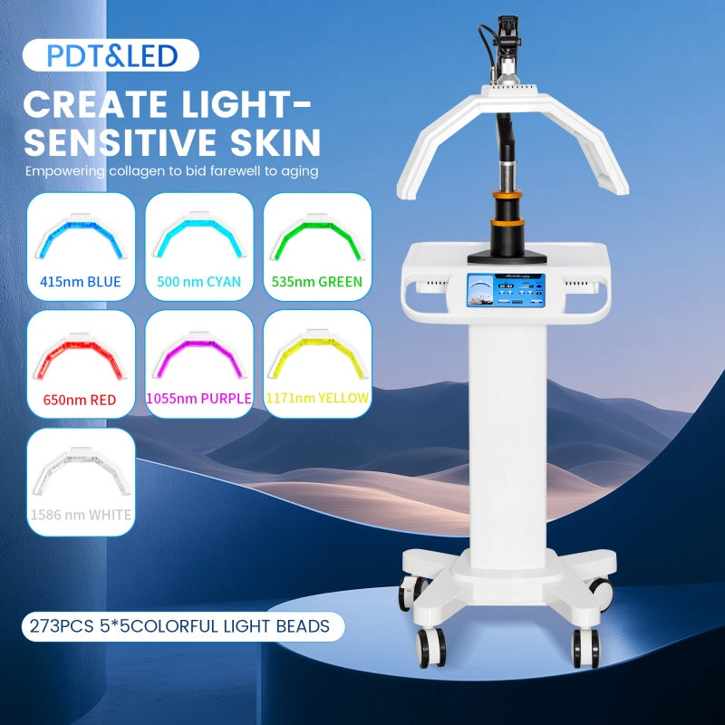 Facial Care Device PDT Led Light Therapy Skin Repair Skin Care Infrared Machine Acne Treatment Scalp Care Equipment