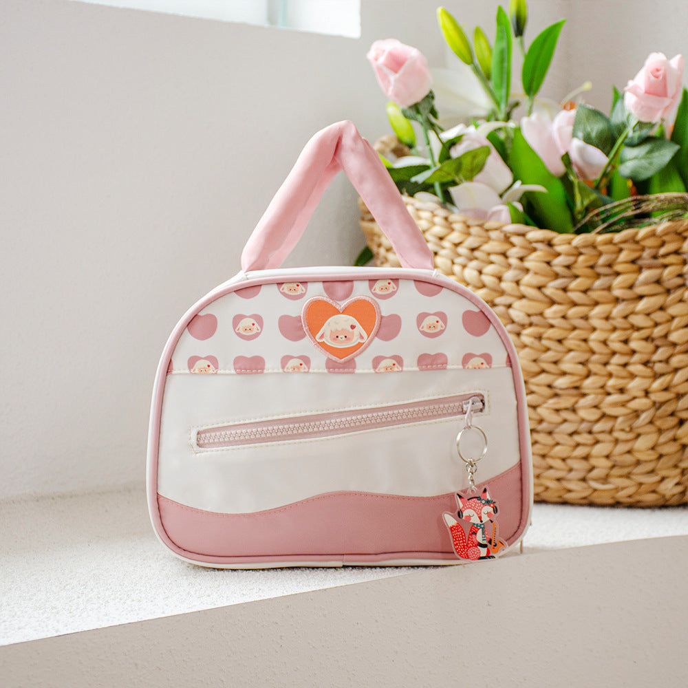 A36-Mesh Cosmetic Bag Women&#039;s Makeup Brush Storage Bag Cosmetic Bag Mesh Transparent Breathable Portable