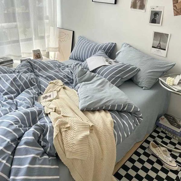 Bedding Set Down Duvet Cover Bedding Set with S-Box Bedding Set suitable for Queen-King Bed edredones de cama Soft X241029