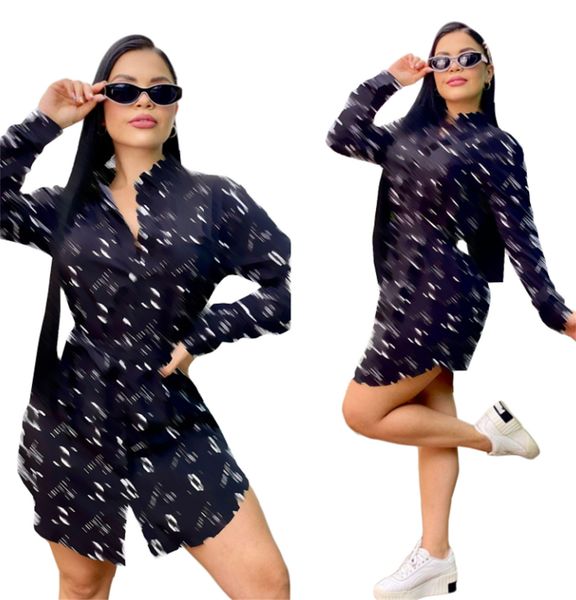 Mini Dress Women&#039;s Blouses Designer Shirts Fashion Spring Summer Plaid T-Shirt Plus Size Casual Long Sleeve Top