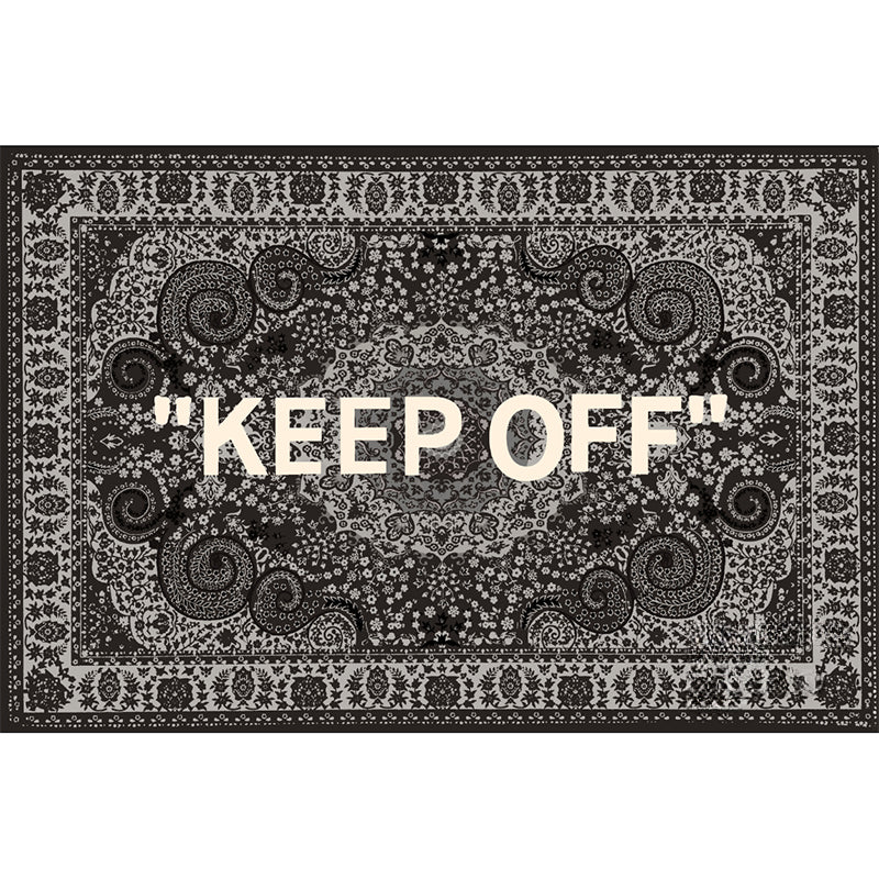 KEEP OFF Rug Cashew Flower Classic Paisley Cashmere Large Carpet Hypebeast Decor Parlor Bedroom Playroom Artistic Premium Floor Mat