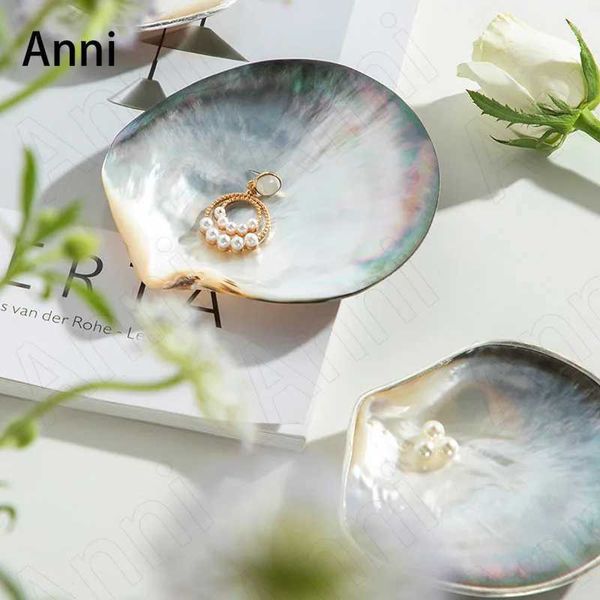Decorative Plates Creativity Natural Color Shell Plates Nordic Modern Coffee Table Desktop Fruit Snack Dishes Decorative Bowls for Home Deco