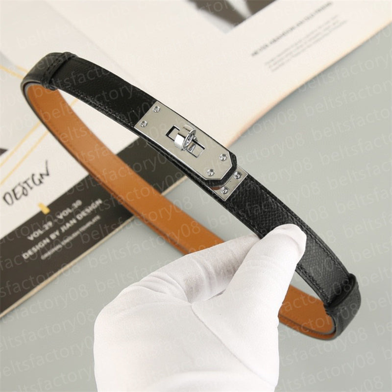 Designer leather Belt Women Belt Adjustable buckle thin belt with suit jacket skirt dress shirt Fashion trend cowhide belt