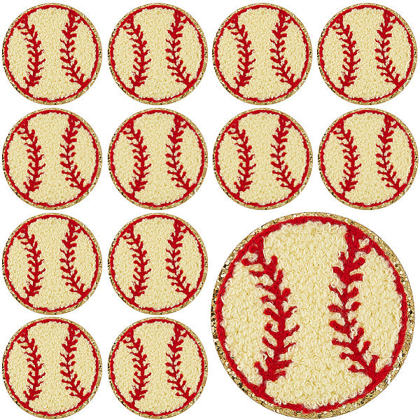 15 pezzo di toppa da stirare-cucire su tessuto ricamato computerizzato