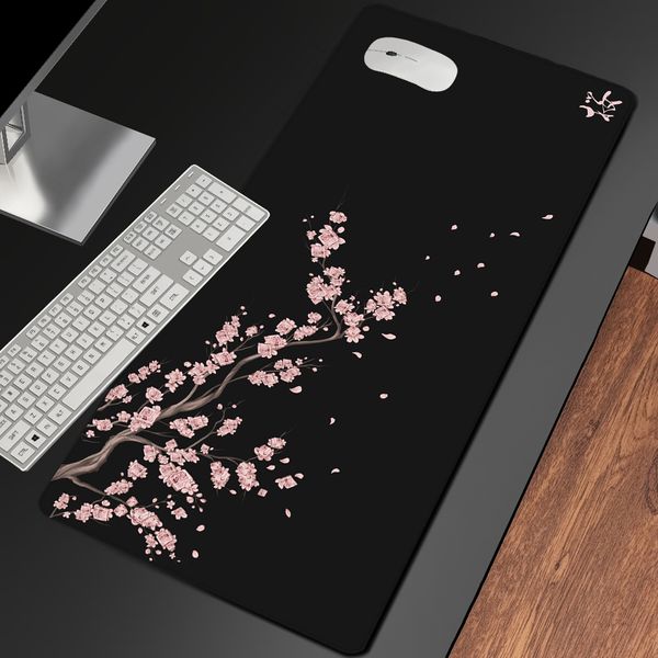 Sakura Mouse Pad Touch Pad for Pc Desk Pad Keyboard Gaming Computer Accessories Xxl Large Mousepad Romance Mat for Mouse Cartoon