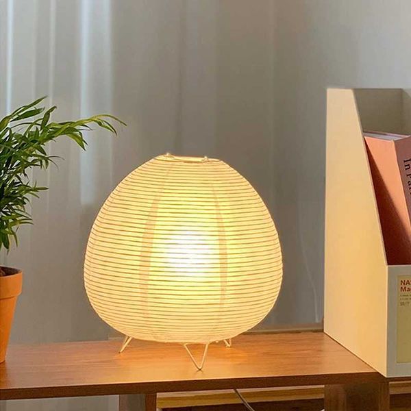 Nordic LED Table Lamp Interior Lighting Wabi Sabi Style Table Light Bedside Bedroom Living Study Home Decoration Desk LampsKL240731