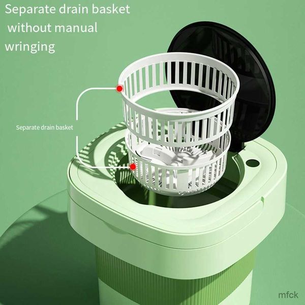 Mini Washing Machines 7L 11L Portable Folding Washing Machines with Spin Dryer for Clothes Travel Home Ultrasonic Mini Underwear Sock Washer
