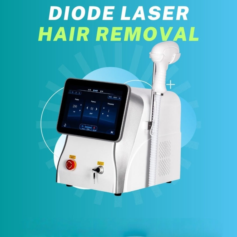 New style professional diode laser 3 wavelength 755nm 808nm 1064Nm hair removal machine Suitable for home and beauty salon