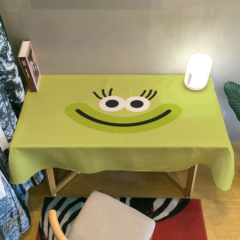 Dining table coffee table dormitory bedroom desk dustproof table mat tablecloth