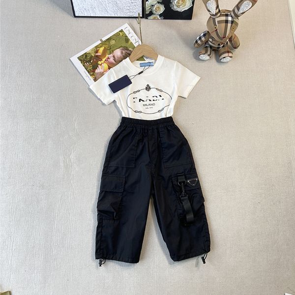 Clothing Sets Baby Clothing Sets Designer Kids Skirt Suits Luxury Tshirts Set Tees Skirt Two Piece 12 Brand Classic T Shirt Pants Sets Child