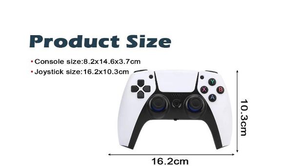 64GB-128GB 40000 Free Games GB5-P5 New Video Game Console HD TV Game Box 5 Two Gamepads For PS1-PPSPP-MAME Arcade Gaming Stick