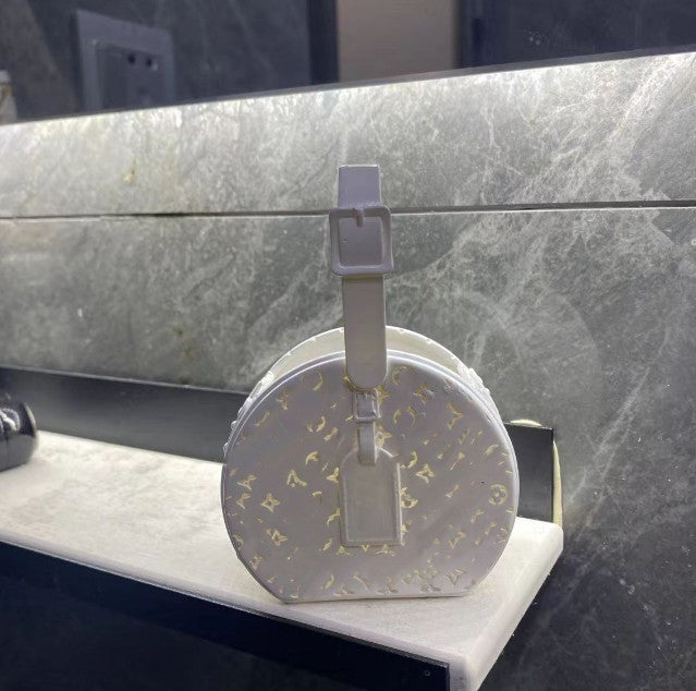 Fashion Makeup brush storage cylinder, desktop, large-capacity lipstick, cosmetic storage box, transparent rotating eyebrow pencil holder, shelf.