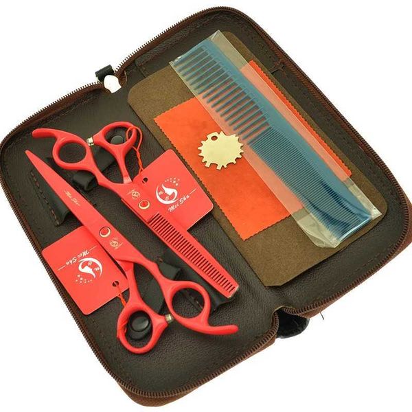 7.0 Hair Cutting Scissors 6.5 Barber Thinning Shears Japanese Steel Hairdressing Hair Scissors Salon or Home Clippers A0135AY240731 Y240801