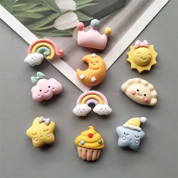 6~12pc Cute Cartoon Mini Fridge Magnet Food Rabbit Flower Refrigerator Magnetic Stickers Fridge Magnet Home DecorXJ240809