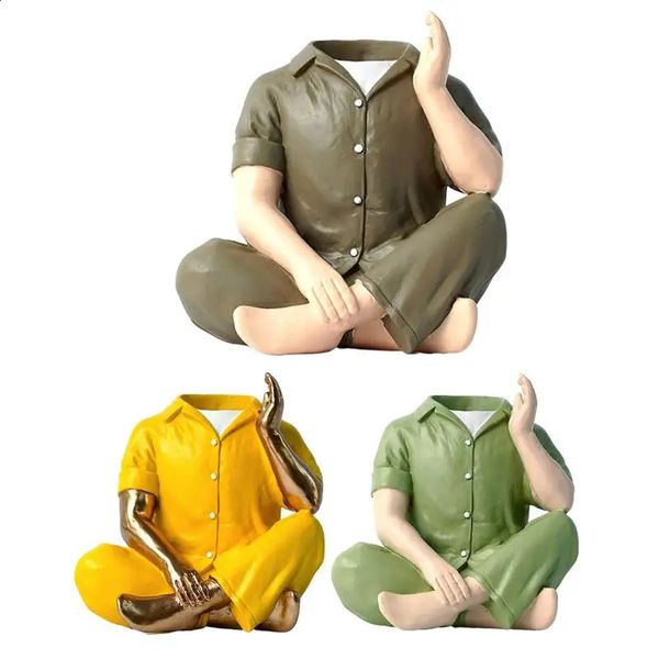 Resin vases in the shape of pajamas resin flower vases for decoration resin plant sculptures and flower vases for shelves desktop bedrooms 2