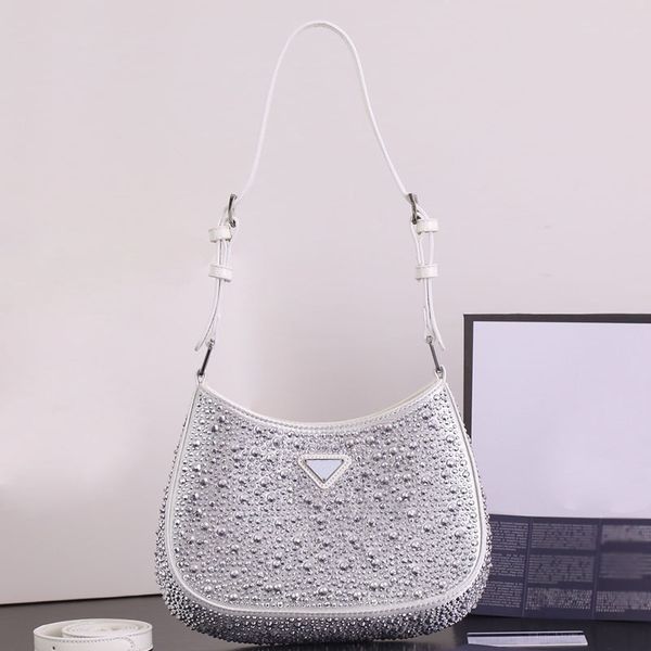 2024 luxury designer bags crystal handbag womens diamond bags metal bead sequin crossbody bags handbag Party handbags designer-handbags