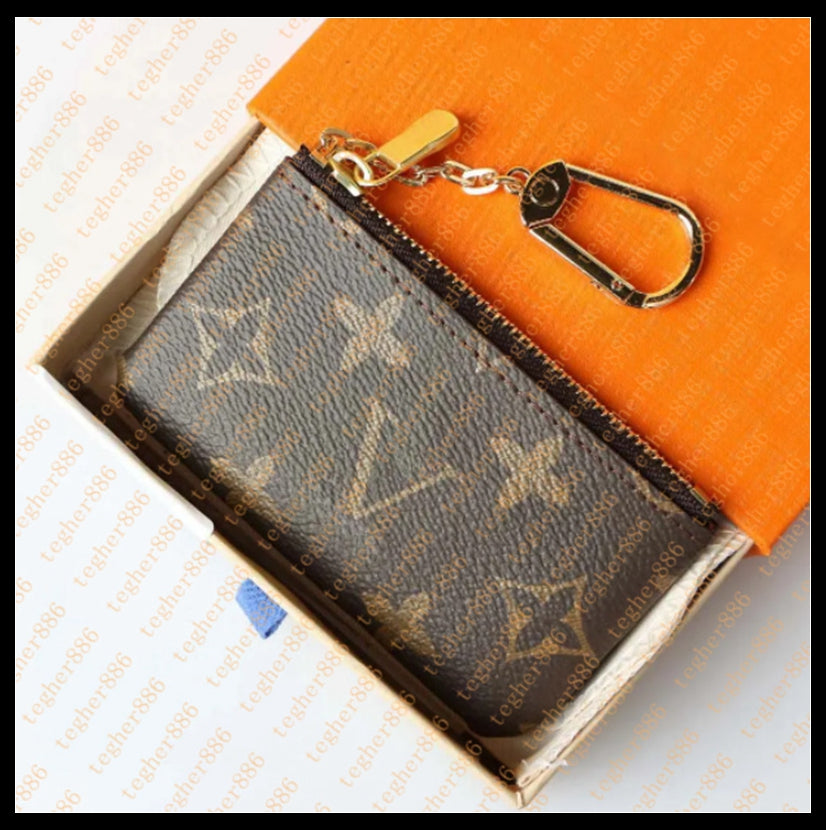 Designers Paris plaid Flower Card Holder 16 Colors High-end Mens Wallet Credit Card Holders Purse women Wallets billfold Purses With box Purse Cross