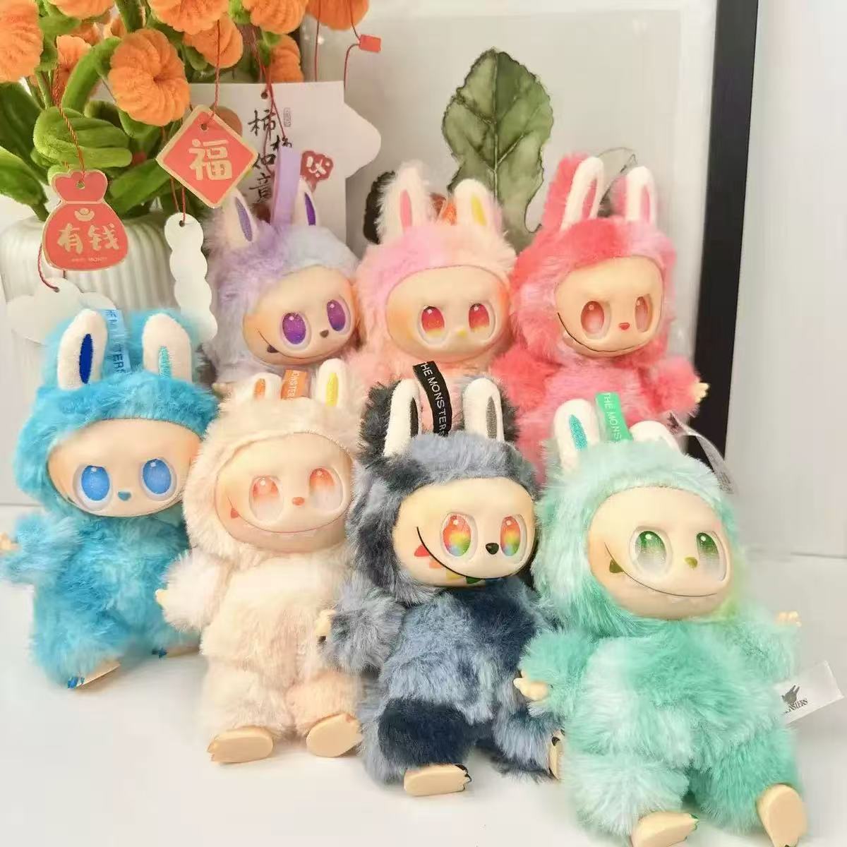 LaBuBu doll V3 Energy SeriesBlind Box Kawaii Figure Face doll clothes Doll Keychain Decor Gift blind bag with box