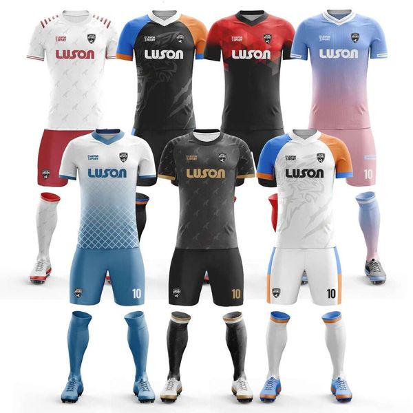 Luson Original Quality Thai Shirts Custom Football Player Training Soccer Jersey