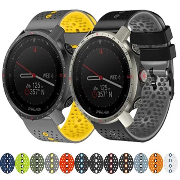 Watch Band 22mm Smart Watch Band For Polar Grit X-Grit X Pro Silicone Straps Polar Vantage M M2 Wristband Forerunner 745 Accessories Belt M2