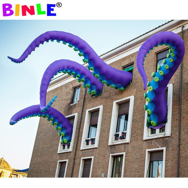 Inflatable Bouncers Playhouse Swings Elegant Super Giant Octopus Tentacles Party Decoration
