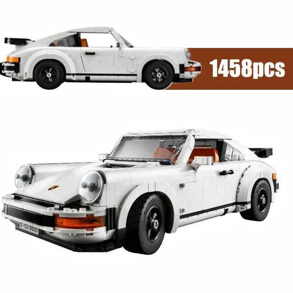 Blocks HOT TOY MOC Technical White Hypercar Super Racing Car Fit 10295 Model Building Blocks Bricks Children Toys Birthday Gifts Y241228ORME