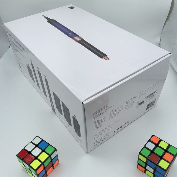 8 Heads HS05 Set Complete long Multifunctional Professional Salon Hair Dryer Tool EU-UK-US Plug Curg Iron with Accessory Storage Box Fast De