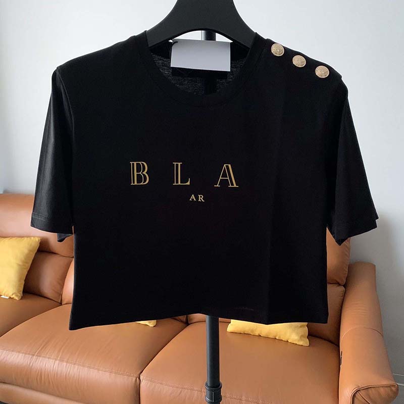 Luxury Crop Tops Designer Womens T Shirts Blouse For Women Tshirts T-shirt Luxury Blouses -8 Luxurious Letter Tops Woman Teeshirt Short Sleeves DPD2