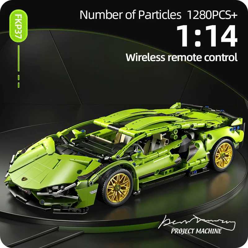 Technical Racing Sport Car Model Building Blocks Ci Mechanical Speed Vehicle Supercar Bricks Puzzle Toys Kid Adult GiftXJ241203