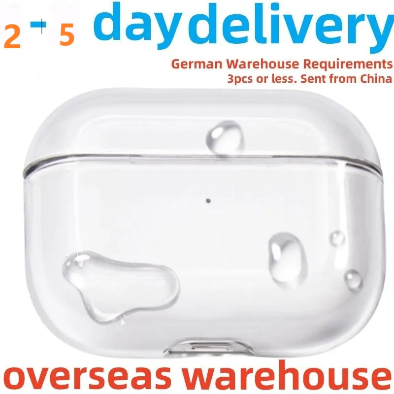 USA Stock delivery for airpods pro 3 2 2nd Generation airpods 4 3 Headphone Accessories Silicone Protective Cover case airpodspro max
