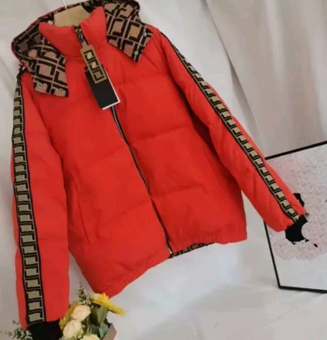 Men&#039;s and Women&#039;s Designer Puffer Down Jacket | High-Quality Windbreaker Outerwear | Classic Dual Contrast Hoodie | Sizes S-5XL