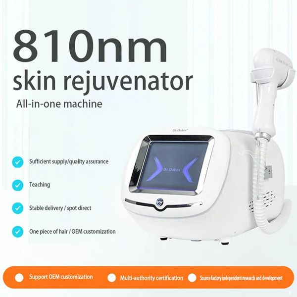 2025 New Design Diode Laser 810 Hair Removal Ice Permanent Depilation No Pain No Scar Powerful Laser Hair Removal Equipment for All Skin Typ