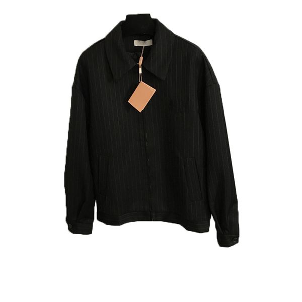 Hip Hop Stripe Jackets Female Luxury Outerwear Classic Letters Coats Street Style Windproof Girls Coats