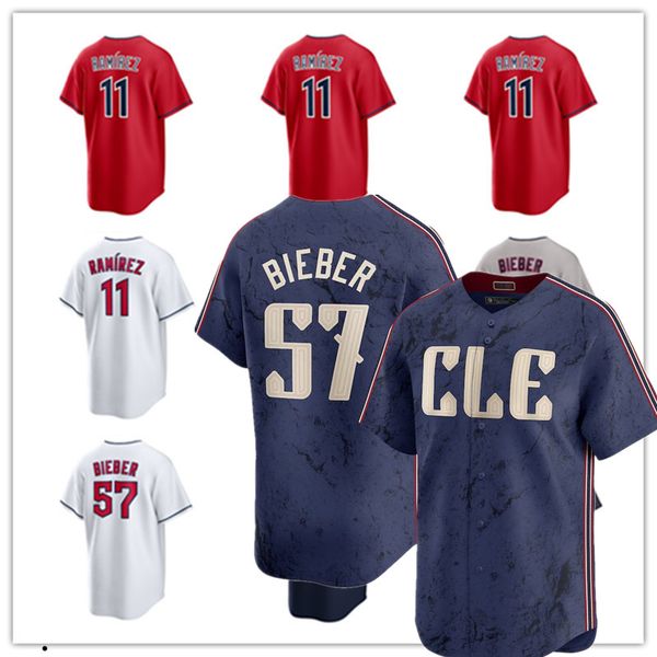 Custom Guardians Baseball Jersey Steven 38 Kwan Shane 57 Bieber Josh Naylor Bo 23 Naylor 11 Jose Ramirez Andres Gimenez Andres 0 Gimenez Bra